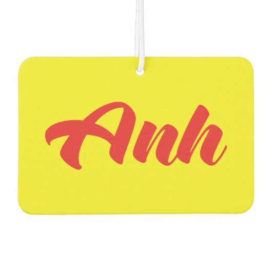 Vietnamees broer - Anh ~ Tiakng Vioottaal Luchtverfrisser (Voorkant)