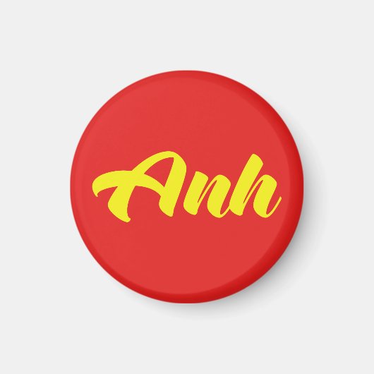 Vietnamees broer - Anh ~ Tiakng Vioottaal Magneet (Voorkant)