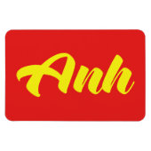 Vietnamees broer - Anh ~ Tiakng Vioottaal Magneet (Horizontaal)