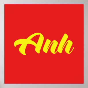 Vietnamees broer - Anh ~ Tiakng Vioottaal Poster