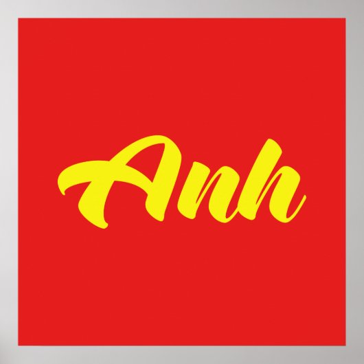 Vietnamees broer - Anh ~ Tiakng Vioottaal Poster (Voorkant)