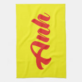 Vietnamees broer - Anh ~ Tiakng Vioottaal Theedoek (Verticaal)