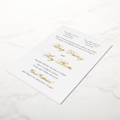 Vietnamees Folie Invitation Tweetalig Uitnodiging (Gedraaid)