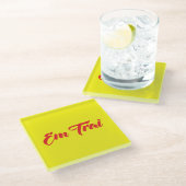 Vietnamees (jong) Broeder - Em Trai ~ Tipragng Vik Glazen Onderzetter (Schuin)