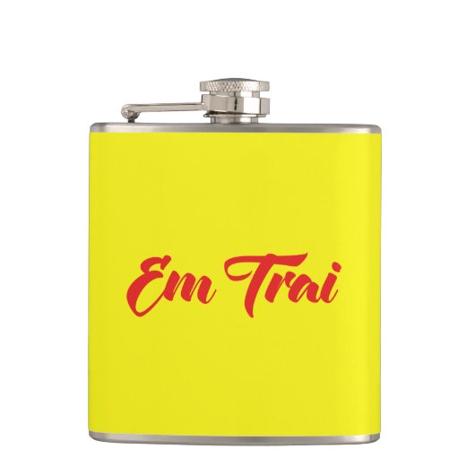 Vietnamees (jong) Broeder - Em Trai ~ Tipragng Vik Heupfles (Voorkant)