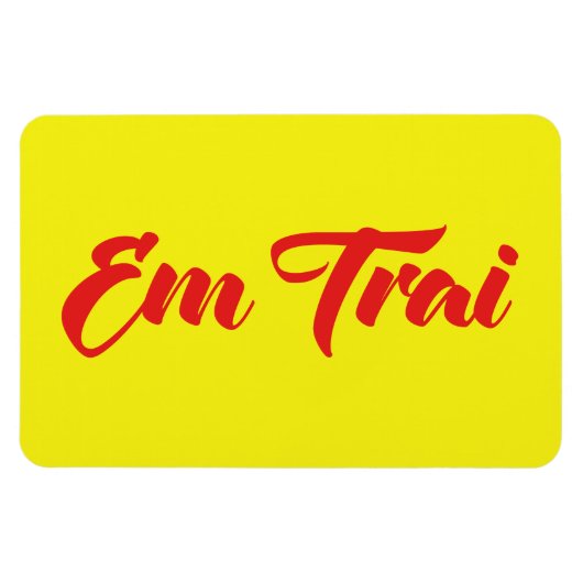 Vietnamees (jong) Broeder - Em Trai ~ Tipragng Vik Magneet (Horizontaal)