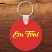 Vietnamees (jong) Broeder - Em Trai ~ Tipragng Vik Sleutelhanger (Voorkant)