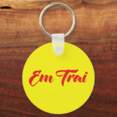 Vietnamees (jong) Broeder - Em Trai ~ Tipragng Vik Sleutelhanger (Voorkant)