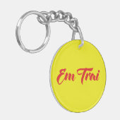 Vietnamees (jong) Broeder - Em Trai ~ Tipragng Vik Sleutelhanger (Voorkant Links)