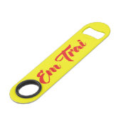 Vietnamees (jong) Broeder - Em Trai ~ Tipragng Vik Speed Flessenopener (Voorkant Gekanteld)