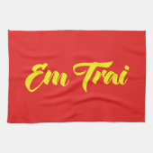 Vietnamees (jong) Broeder - Em Trai ~ Tipragng Vik Theedoek (Horizontaal)