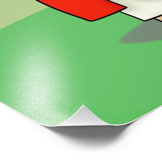 Vietnamees meisje in Ao Dai Foto Afdruk (Hoek)