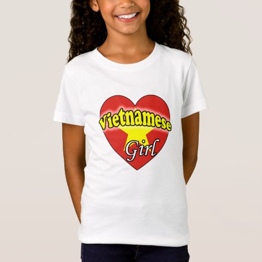 Vietnamees meisje t-shirt (Voorkant)
