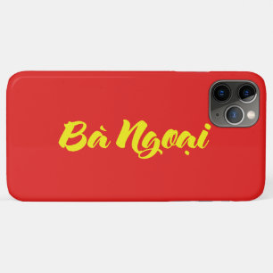 Vietnamees (moeder) grootmoeder - Bà Ngoi Case-Mate iPhone Case