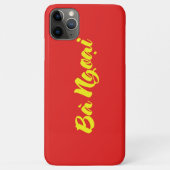 Vietnamees (moeder) grootmoeder - Bà Ngoi Case-Mate iPhone Case (Achterkant)