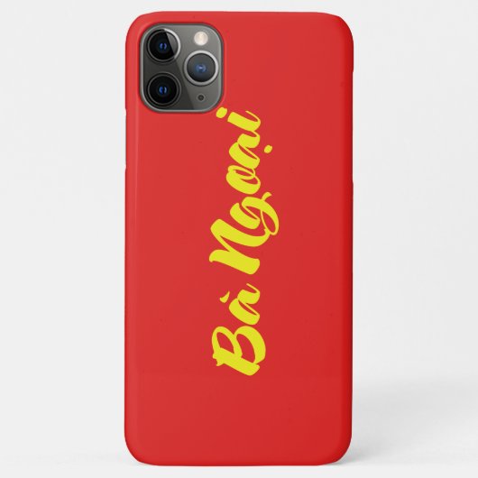 Vietnamees (moeder) grootmoeder - Bà Ngoi Case-Mate iPhone Case (Achterkant)