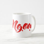 Vietnamees (moeder) grootmoeder - Bà Ngoi Koffiemok (Voorkant rechts)