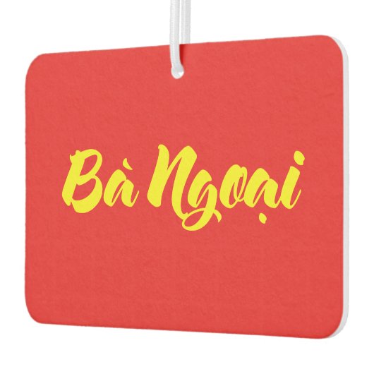 Vietnamees (moeder) grootmoeder - Bà Ngoi Luchtverfrisser (Links)