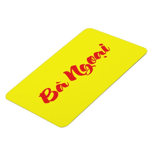 Vietnamees (moeder) grootmoeder - Bà Ngoi Magneet (Linkerzijde)