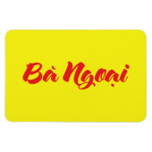 Vietnamees (moeder) grootmoeder - Bà Ngoi Magneet (Horizontaal)