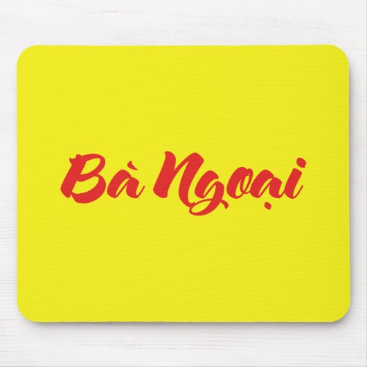 Vietnamees (moeder) grootmoeder - Bà Ngoi Muismat (Voorkant)