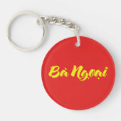 Vietnamees (moeder) grootmoeder - Bà Ngoi Sleutelhanger (Voorkant)