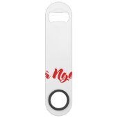 Vietnamees (moeder) grootmoeder - Bà Ngoi Speed Flessenopener (Achterkant)