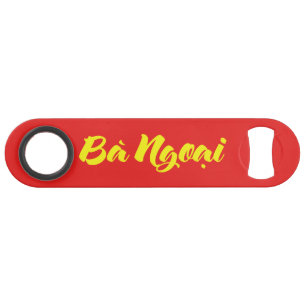 Vietnamees (moeder) grootmoeder - Bà Ngoi Speed Flessenopener