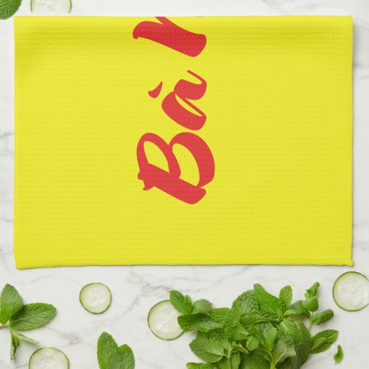 Vietnamees (moeder) grootmoeder - Bà Ngoi Theedoek (Gevouwen)