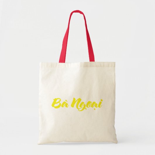 Vietnamees (moeder) grootmoeder - Bà Ngoi Tote Bag (Voorkant)