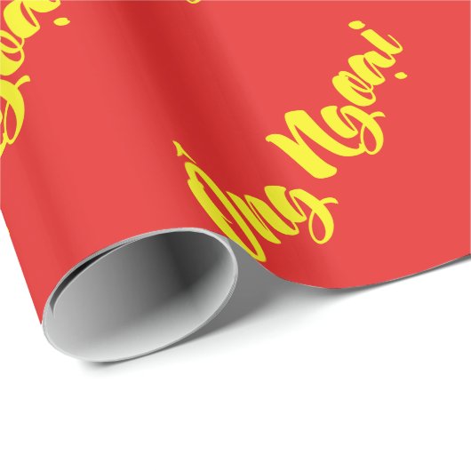 Vietnamees (moederlijk) grootvader - Ông Ngoi Cadeaupapier (Rol Hoek)