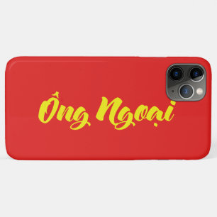 Vietnamees (moederlijk) grootvader - Ông Ngoi iPhone 11 Pro Max Hoesje