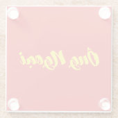 Vietnamees (moederlijk) grootvader - Ông Ngoi Glazen Onderzetter (Achterkant)