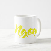 Vietnamees (moederlijk) grootvader - Ông Ngoi Koffiemok (Voorkant rechts)