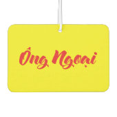 Vietnamees (moederlijk) grootvader - Ông Ngoi Luchtverfrisser (Voorkant)