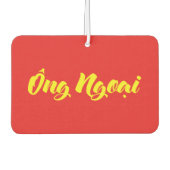 Vietnamees (moederlijk) grootvader - Ông Ngoi Luchtverfrisser (Voorkant)