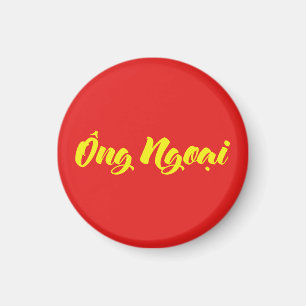 Vietnamees (moederlijk) grootvader - Ông Ngoi Magneet