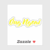 Vietnamees (moederlijk) grootvader - Ông Ngoi Sticker (Vel)