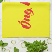 Vietnamees (moederlijk) grootvader - Ông Ngoi Theedoek (Gevouwen)