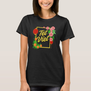 Vietnamees nieuwjaar 12 Zodiacs Vietnam Chuc Mung T-shirt