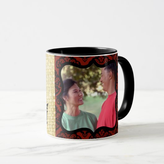 Vietnamees Nieuwjaar Rat 2020 Familie Groet Mok 1 (Voorkant rechts)