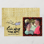 Vietnamees Nieuwjaar Rat 2020 Familie Groet TYC2 Bedankkaart (Voorkant / Achterkant)