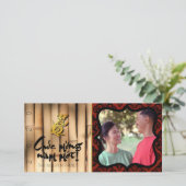 Vietnamees nieuwjaar Rat 2020 familie Groet TYC Bedankkaart (Staand voorkant)