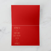 Vietnamees Nieuwjaar van de Groet van de Haan 2017 Feestdagen Kaart (Binnen)