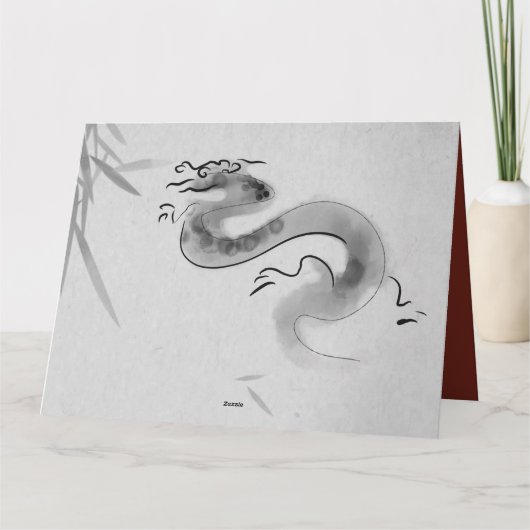 Vietnamees Origineel Drakenjaar 2024 HBGC Kaart (Achterkant)