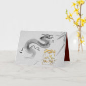 Vietnamees Origineel Drakenjaar 2024 HGC Kaart (Gele Bloem)