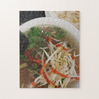 Vietnamees Pho Beef Noodle Legpuzzel