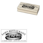 Vietnamees restaurant Banh Mi Sandwich Restaurant  Rubberstempel (Gestempeld)