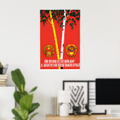 Vietnamees-Sovjet Vriendschapspropagandaposter Poster (Thuiskantoor)