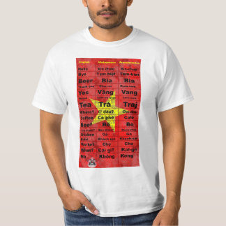 Vietnamees T-shirt - WOORDENBOEK